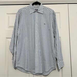 Vineyard‎ Vines Classic Fit Whale Shirt Button Down in Plaid Size Medium GUC